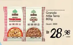 Giassi Supermercados Granola mãe terra oferta
