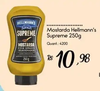 Giassi Supermercados Mostarda hellmann's supreme oferta