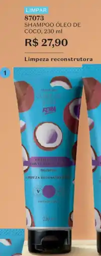 O Boticário Shampoo óleo de coco oferta