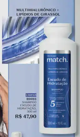 O Boticário Shampoo escudo de hidratação oferta