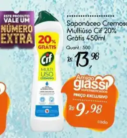 Giassi Supermercados Saponáceo cremoso multiuso cif oferta