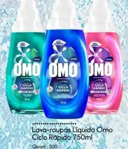 Giassi Supermercados Lava-roupas Líquido Omo Ciclo Rápido oferta