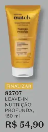 O Boticário Leave-in nutrição profunda oferta