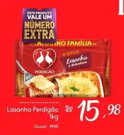 Giassi Supermercados Lasanha à Bolonhesa oferta