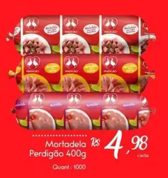 Giassi Supermercados Mortadela Perdigão oferta