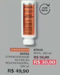O Boticário Condicionador nutrição regeneradora oferta