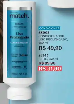 O Boticário Condicionador liso prolongado oferta