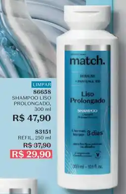 O Boticário Shampoo liso prolongado oferta