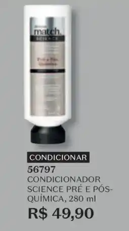 O Boticário Condicionador science pré e pós-química oferta
