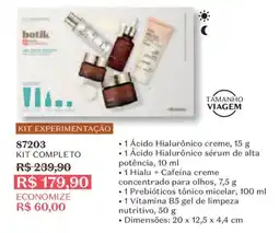 O Boticário Kit completo oferta