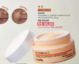 O Boticário Vitamina c creme hidratante antioxidante oferta