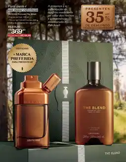 O Boticário Kit Presente The Blend oferta