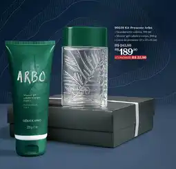 O Boticário Kit Presente Arbo oferta