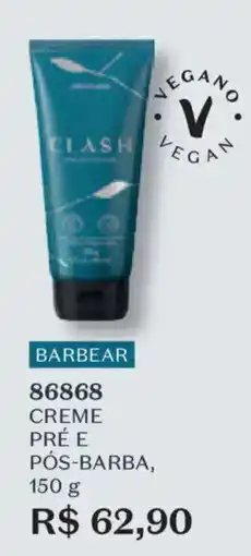 O Boticário Creme pré e pós-barba oferta