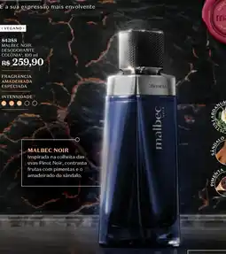 O Boticário Malbec Noir oferta