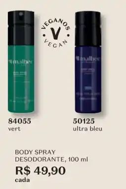 O Boticário body spray desodorante oferta