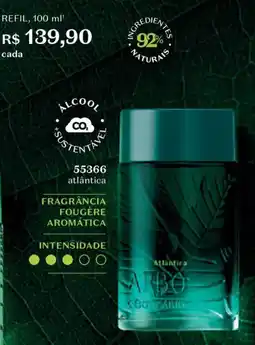 O Boticário refil atlântica oferta