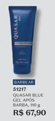 O Boticário quasar blue gel após barba oferta