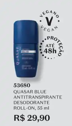 O Boticário Quasar blue antitranspirante desodorante roll-on oferta