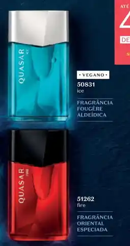 O Boticário Quasar ice oferta