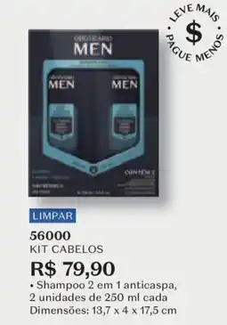 O Boticário Kit cabelos oferta