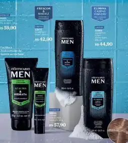 O Boticário Shampoo 2 em 1 frescor & maciez oferta