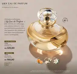 O Boticário Lily eau de parfum, oferta
