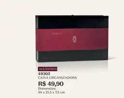 O Boticário Caixa organizadora oferta