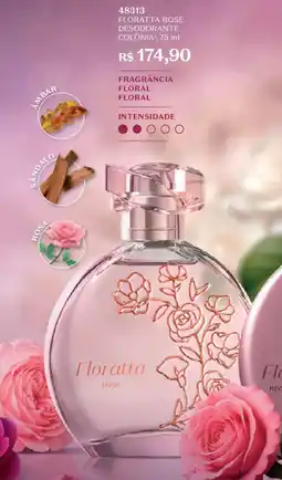 O Boticário Floratatta rose desodorante colônia oferta