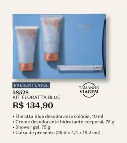 O Boticário Kit floratta blue oferta