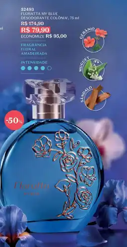 O Boticário Floratta my blue desodorante colônia oferta