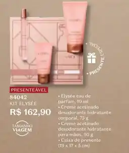 O Boticário Kit elysée oferta
