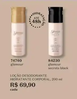 O Boticário Loção desodorante hidratante corporal oferta