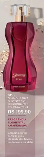 O Boticário Glamour diva o boticário oferta