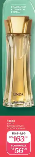 O Boticário Linda desodorante colônia oferta