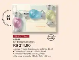 O Boticário kit boticollection oferta