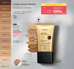 O Boticário Base líquida protetora hyaluronic oferta
