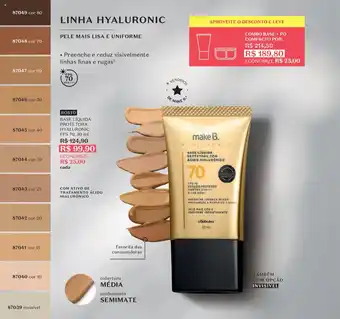 Base líquida protetora hyaluronic