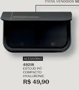 O Boticário Estojo pó compacto hyaluronic oferta
