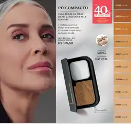 O Boticário Leve estojo + pó compacto por oferta