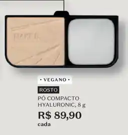 O Boticário Pó compacto hyaluronic oferta