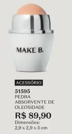 O Boticário Pedra absorvente de oleosidade oferta