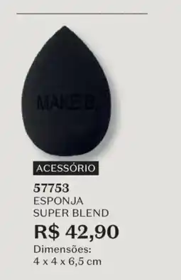 O Boticário esponja super blend oferta