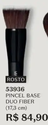 O Boticário Pincel base duo fiber oferta