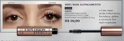 O Boticário Máscara para cílios explosion effect com nanoácido hialurônico oferta