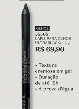 O Boticário Lápis para olhos ultrablack oferta