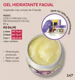 O Boticário Gel hidratante facial oferta