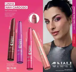 O Boticário Nah cardoso gloss labial peptide lips oferta