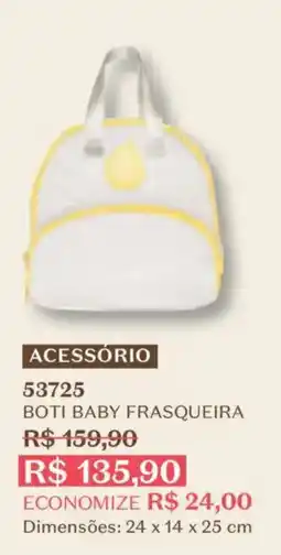 O Boticário Boti baby frasqueira oferta