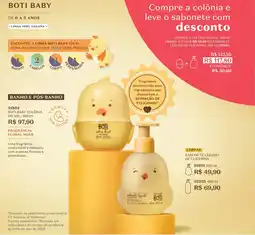 O Boticário Boti baby colônia do sol oferta
